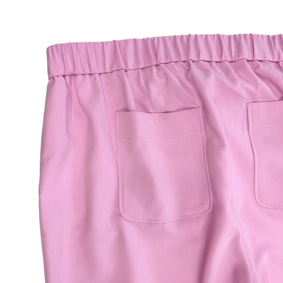 Anthropologie Maeve lilac purple pink cuffed pant pockets high-rise straight 18W - Picture 5 of 16